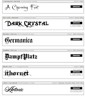 افضل موقع يعطيك خطوط انجليزيه رائعه للفوتوشوب