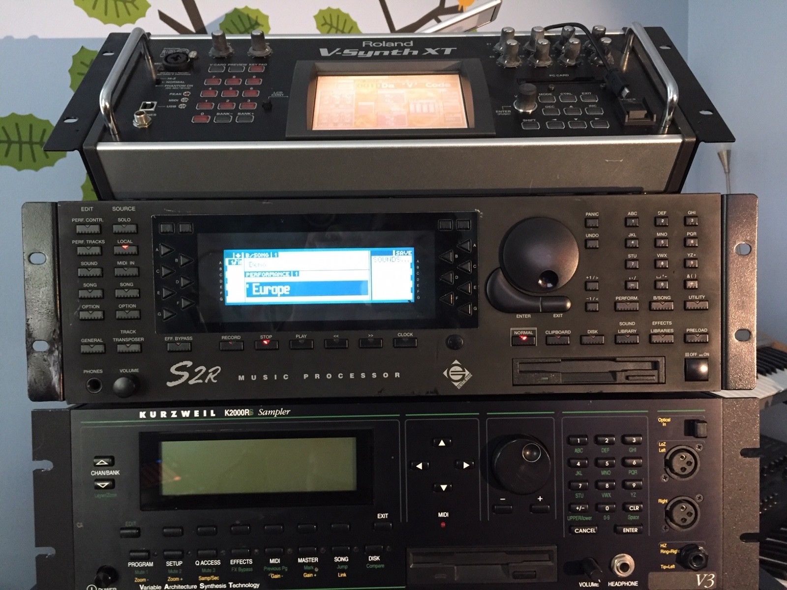 MATRIXSYNTH GeneralMusic S2R Music Processor Rack Synth