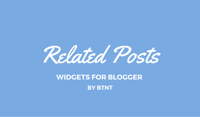 Awesome Related Post Widget for Blogger