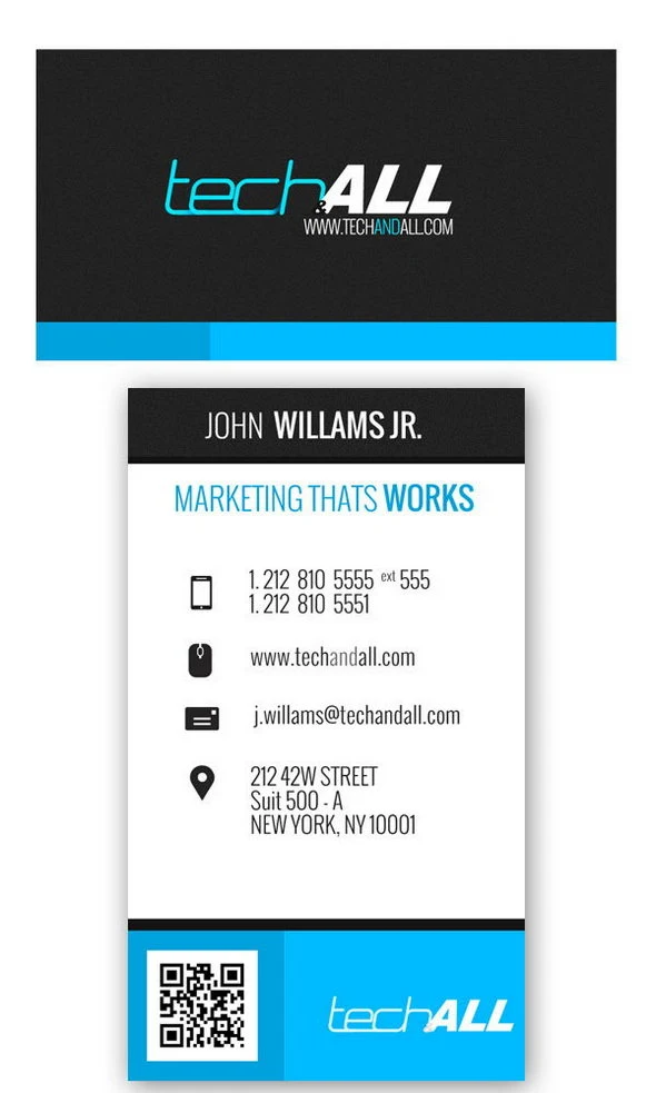 Corporate Free Business card PSD Template