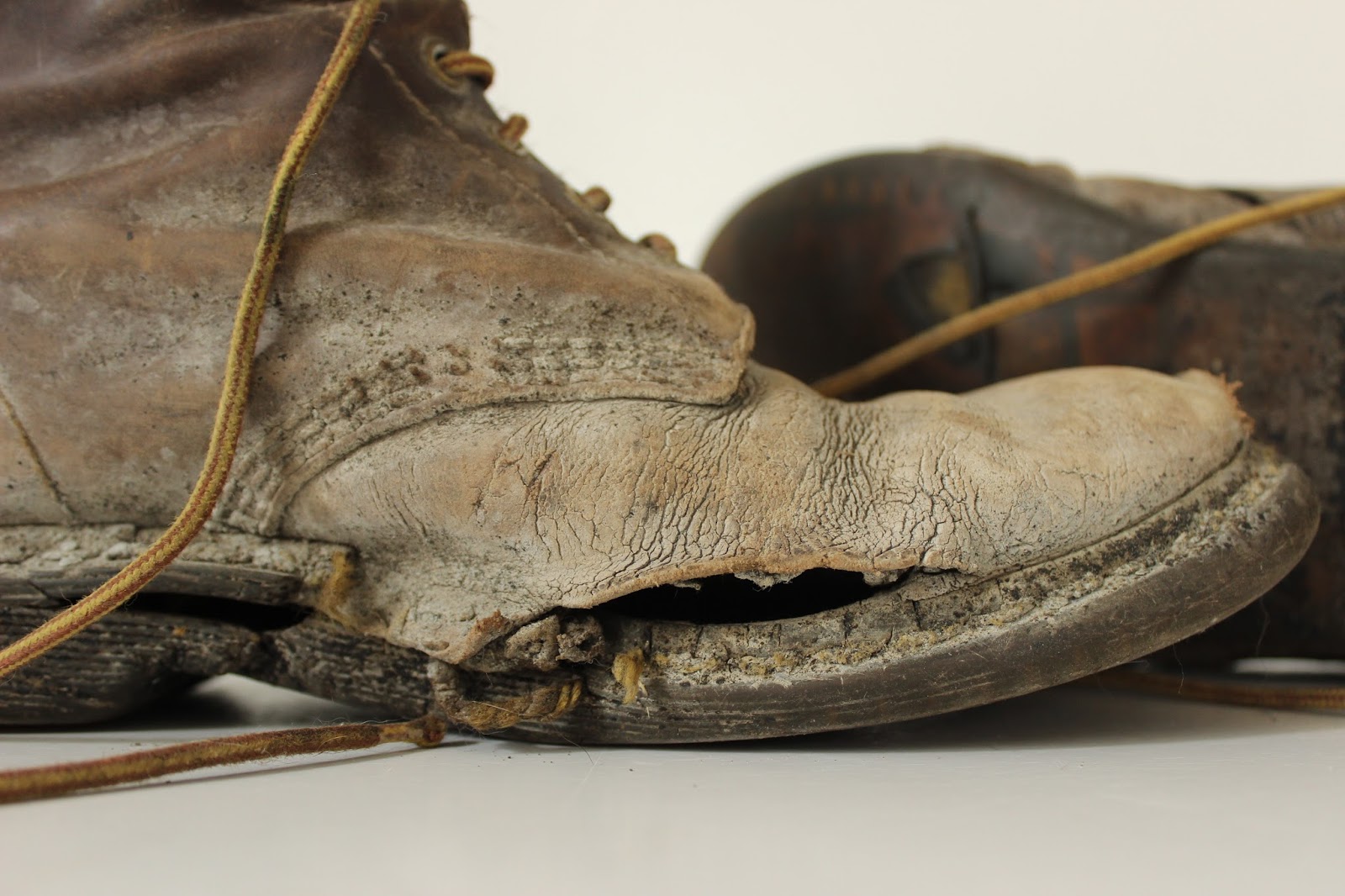 A Helpmeet for Him A Pair of Worn Boots