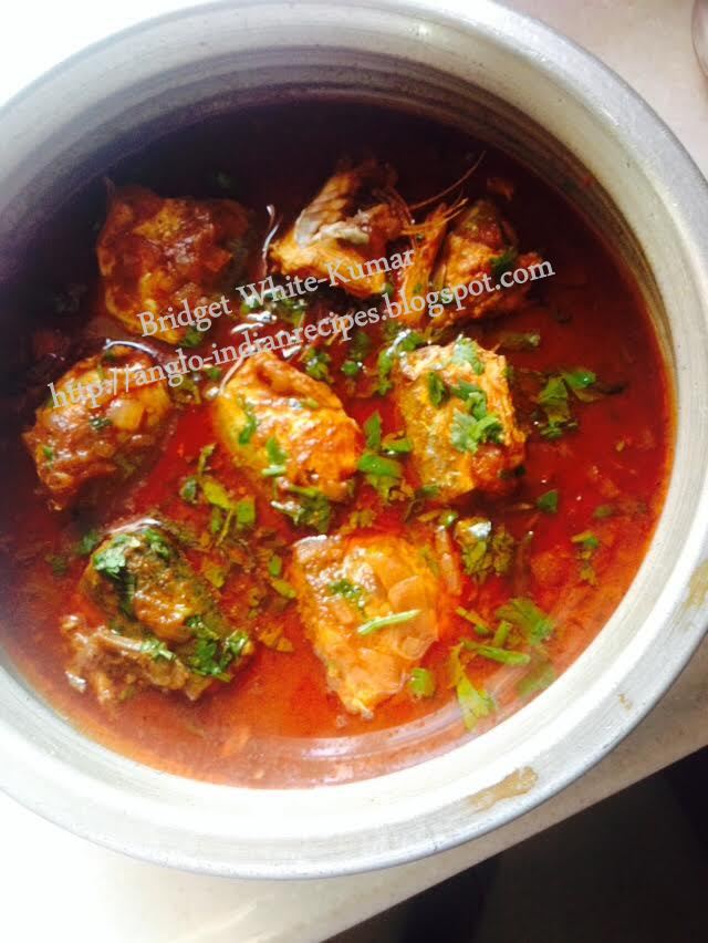 BRIDGET WHITE ANGLOINDIAN RECIPES MACKEREL FISH CURRY
