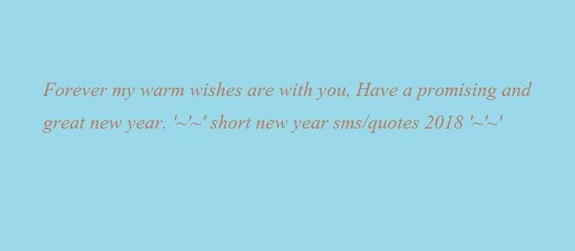 Happy New Year SMS Text Messages