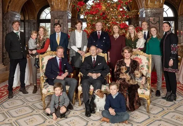 Grand Duchess Maria Teresa, Princess Alexandra, Countess Marie-Christine, Princess Sibilla and Princess Charlotte
