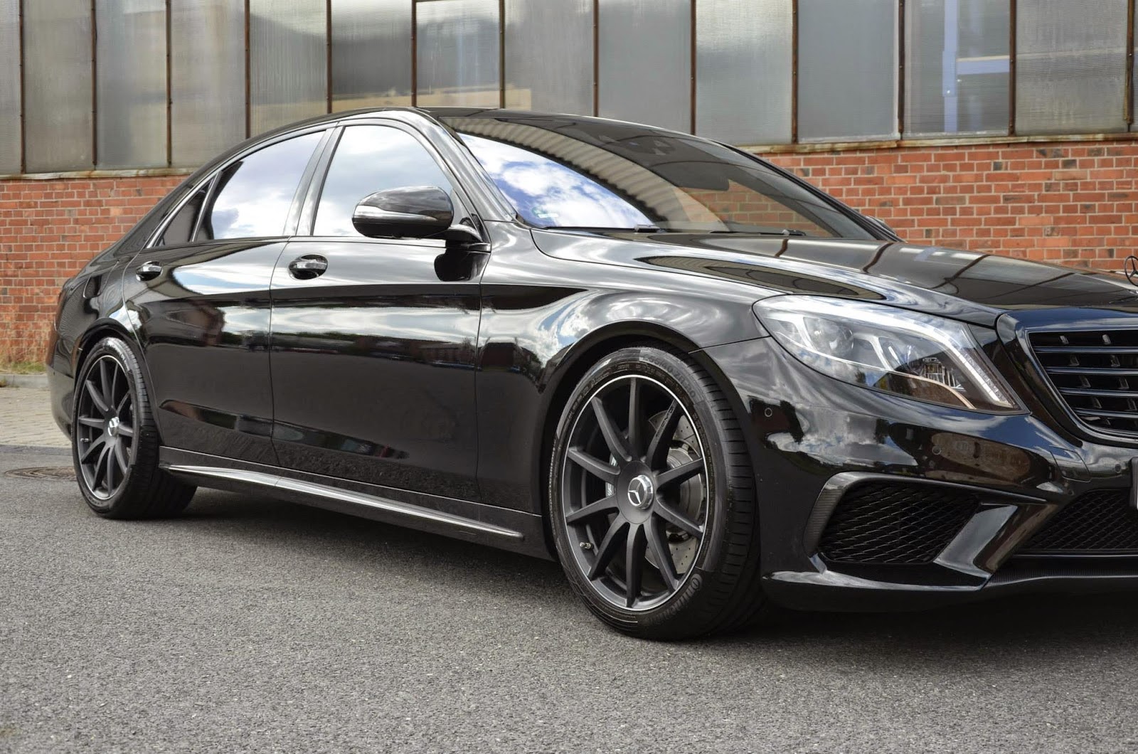 Мерседес s63 черный