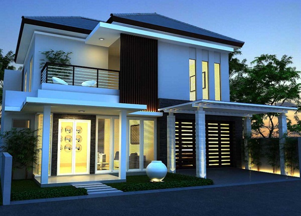 model desain rumah minimalis modern