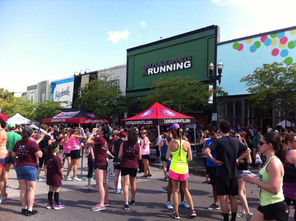 No, no, it's a Wine and Chocolate 5k.