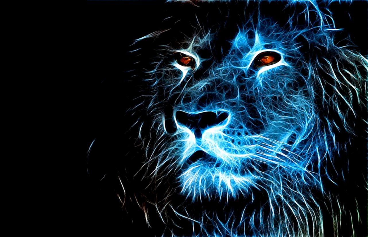 Art Wallpaper Lion Images Wide Wallpapers