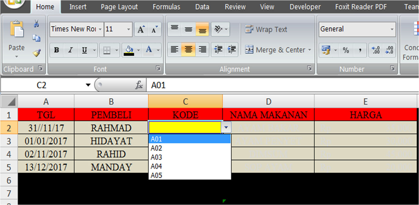 Microsoft Excel cara menggunakan rumus vlookup beda file pada excel