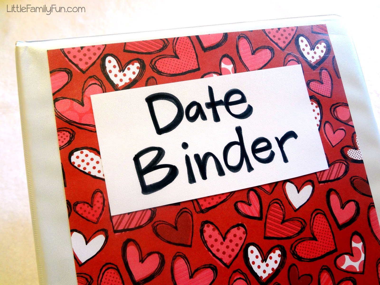 Little Family Fun Date Binder