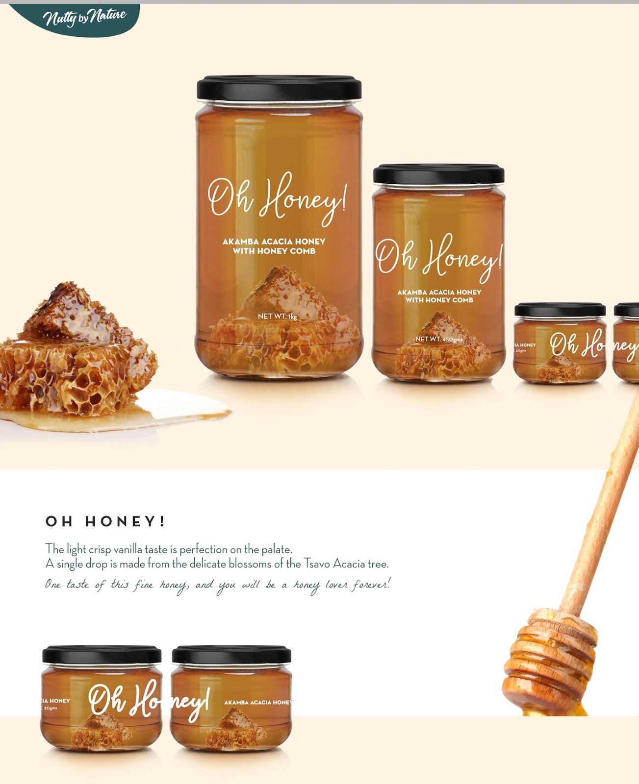 Oh Honey! on Packaging of the World Creative Package Design Gallery