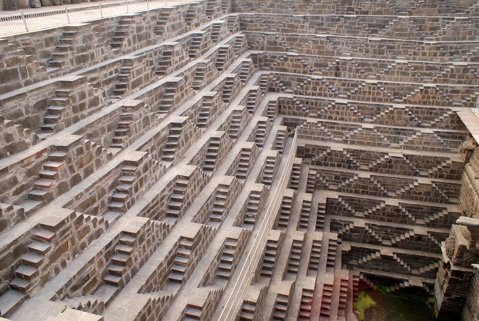 ¿Para qué se construyeron estas escaleras de piedra?