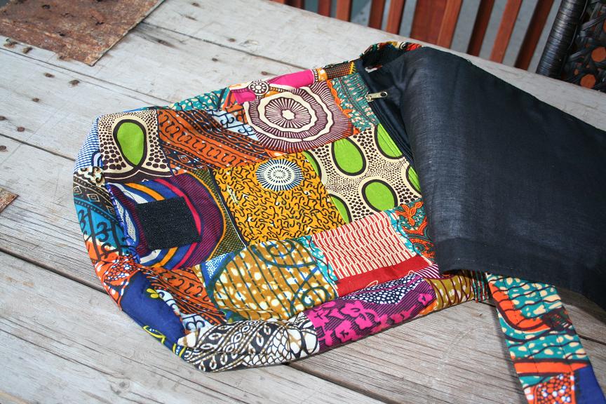 A Piece of Africa Holiday Project! 78 Ghana Fabric Messenger Bag