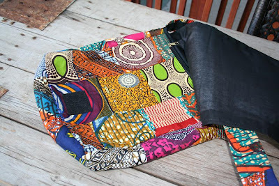 A Piece of Africa Holiday Project!: #78 Ghana Fabric Messenger Bag