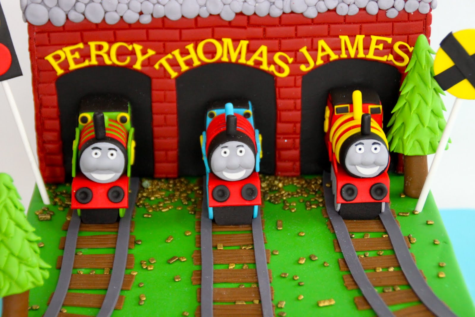 Celebrate with Cake!: Thomas the Tank Engine Cake