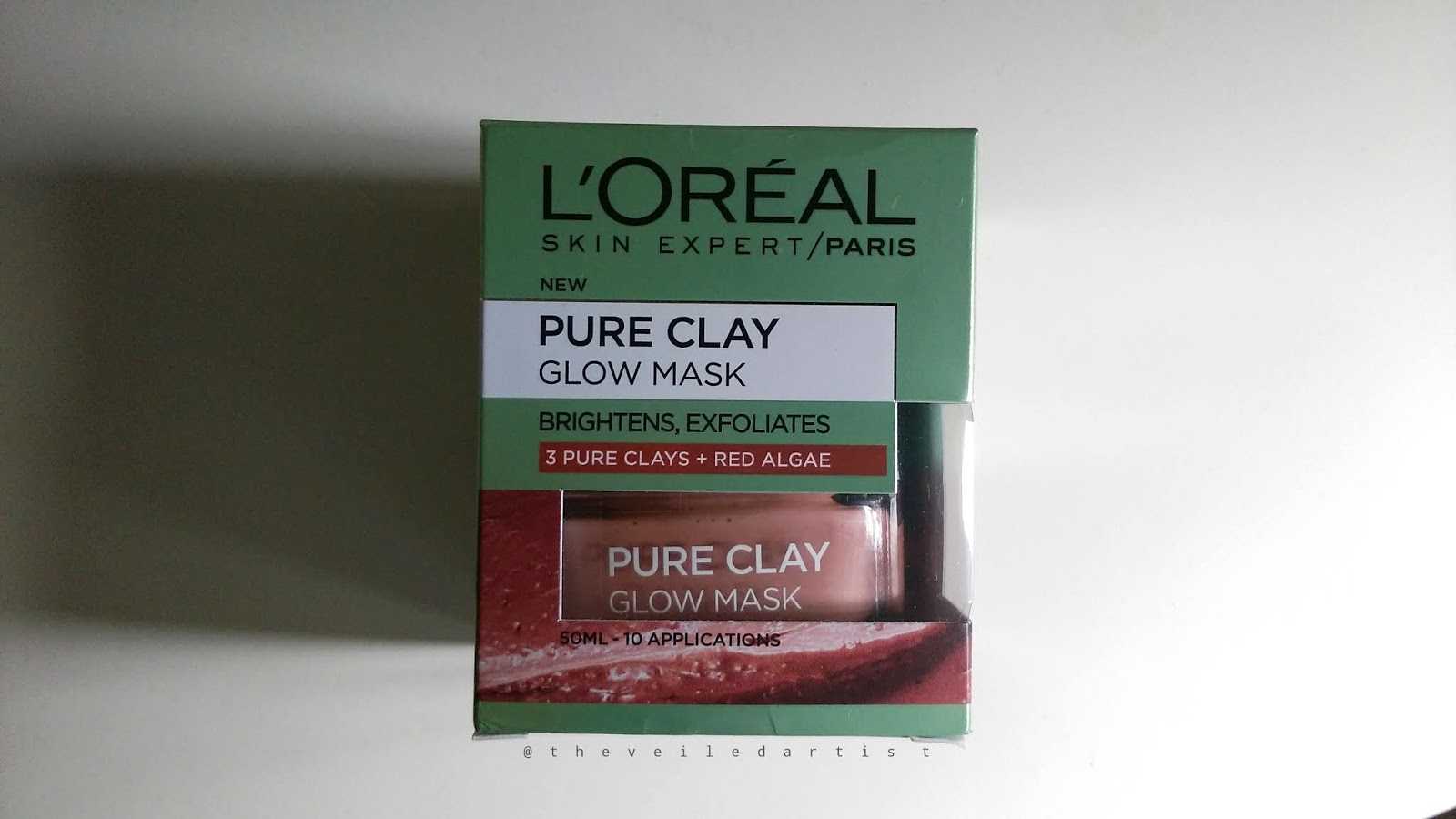 L’Oréal Pure Clay Glow Mask Review and Swatches The Veiled Artist