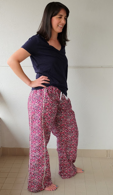 Cookin' & Craftin': PJ Party: Sewaholic Tofino and Simplicity 1605
