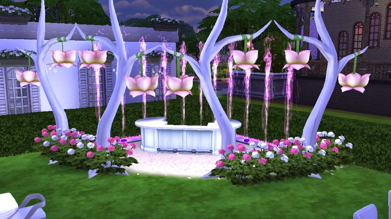 sims 4 wedding lot