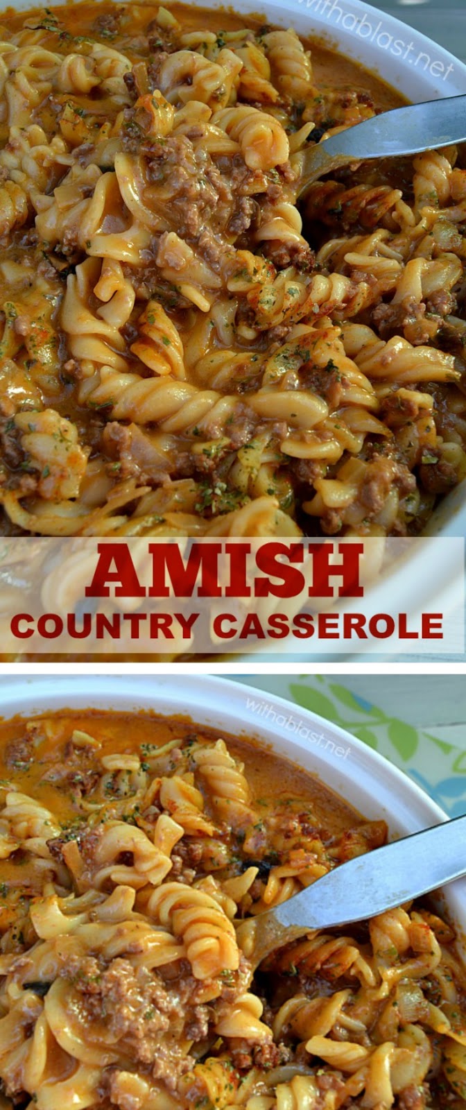 Amish Country Casserole With A Blast