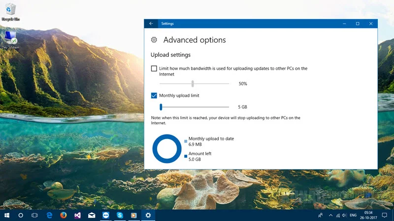 Windows 10 delivery optimization in Fall Creators Update (www.kunal-chowdhury.com)