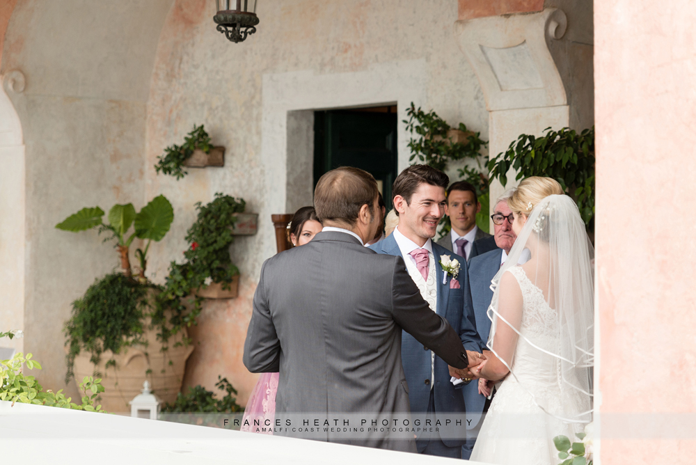 Wedding ceremony Italy