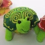Patron gratis torguga amigurumi | Free amigurumi pattern turtle