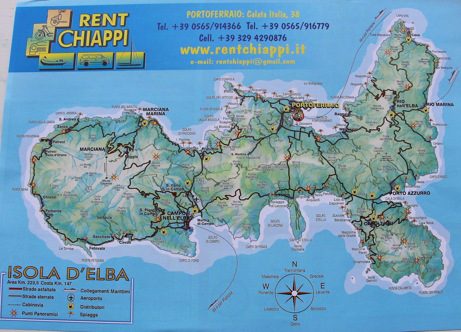 Elba Co warto zobaczyć, co warto wiedzieć? Praktycznie o wyspie.