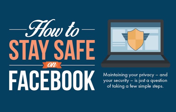How To Maintain Your Security and Privacy On Facebook - #SocialMedia #infographic
