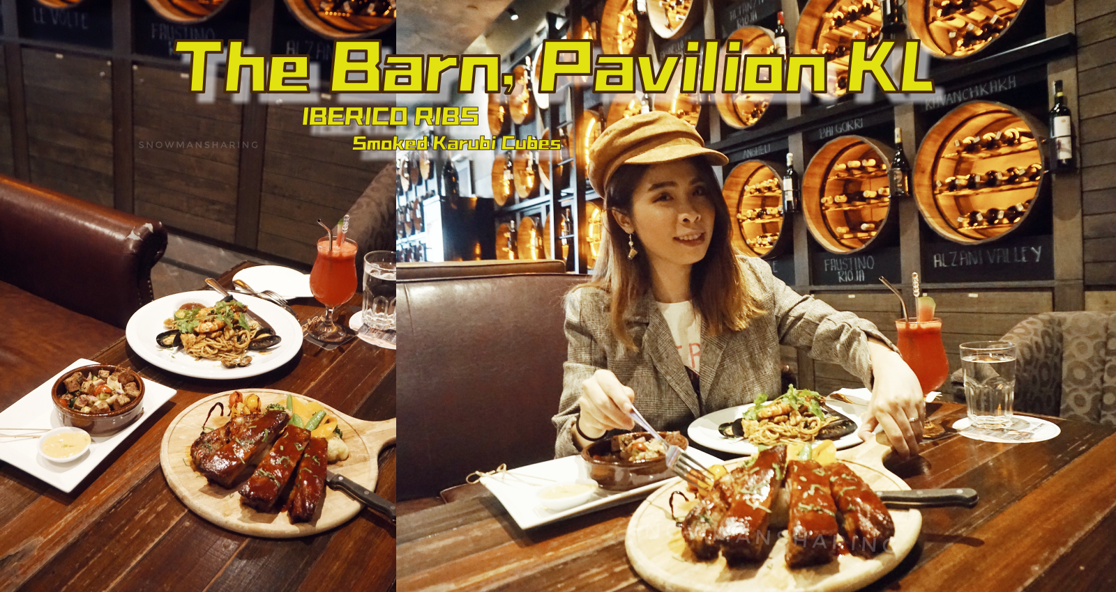 The BARN Wine Bar at Pavilion, KL Snowman · Sharing