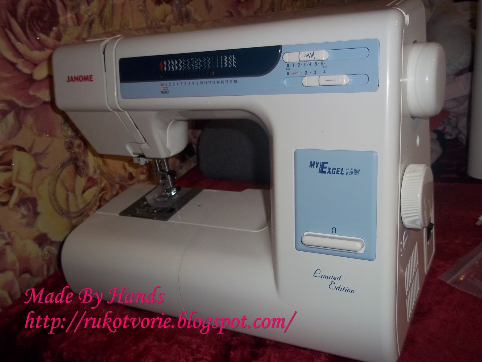 Made By Hands Швейная машинка Janome My Excel 18W. Распаковка и общие