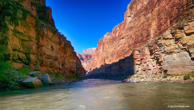 Geology travel rafting Grand Canyon National Park Arizona copyright RocDocTravel.com