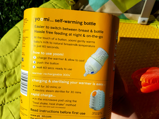 yoomi butelka samonagrzewająca - butelka samopodgrzewająca - butelka z podgrzewaczem i kapsułą - butelka do karmienia - butelka dla niemowląt - self-warming bottle 