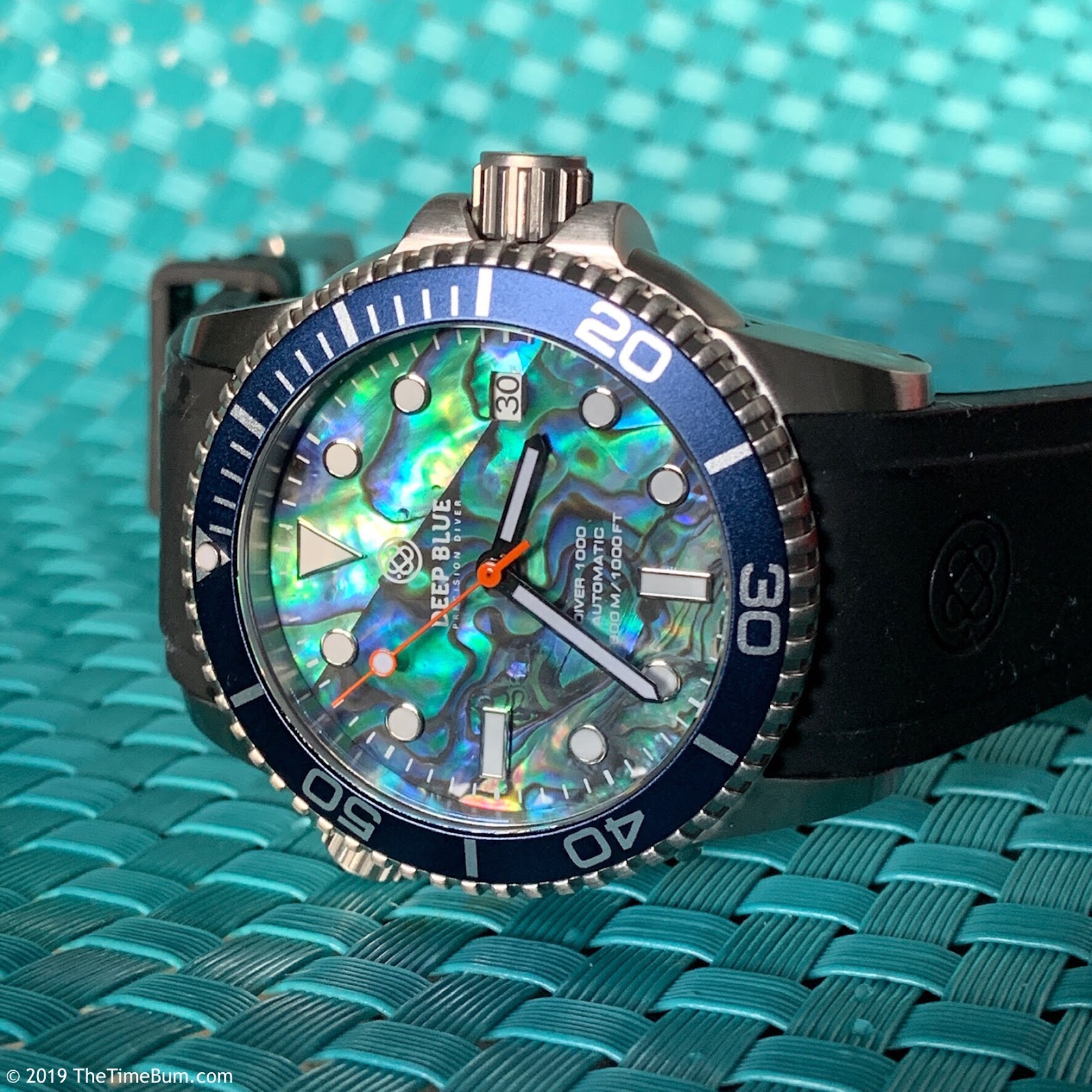 deep blue diver 1000 40mm