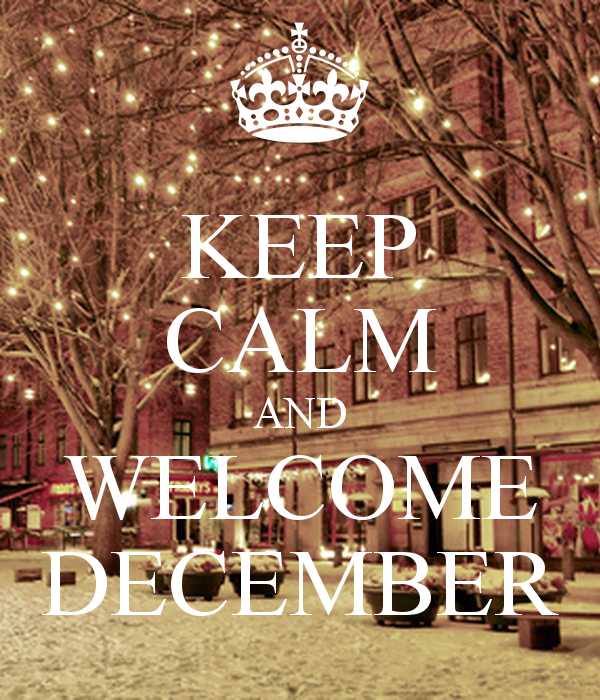  FridayFive Welcome December