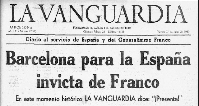 Cataluña según Falange en la Guerra Civil