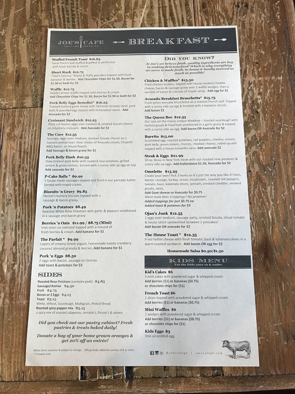 Navigating Joyful Challenges Brunch Fun at Joe's Cafe!