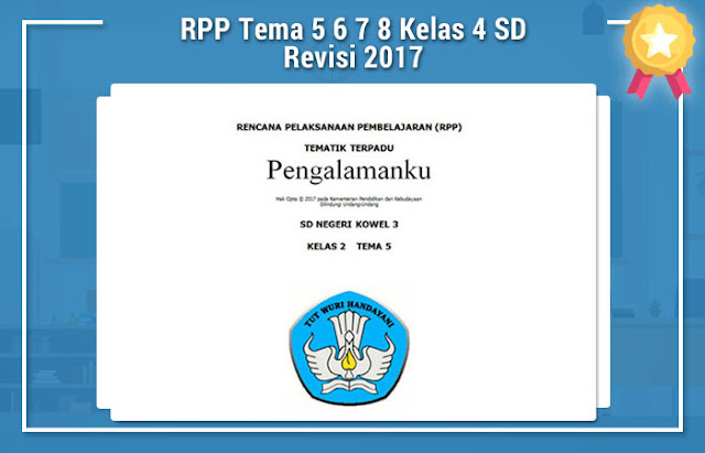 RPP Tema 5 6 7 8 Kelas 4 SD Revisi 2017