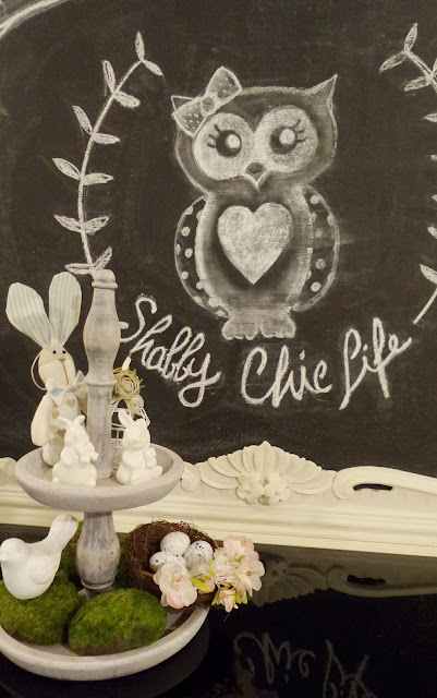 alzatina shabby chic