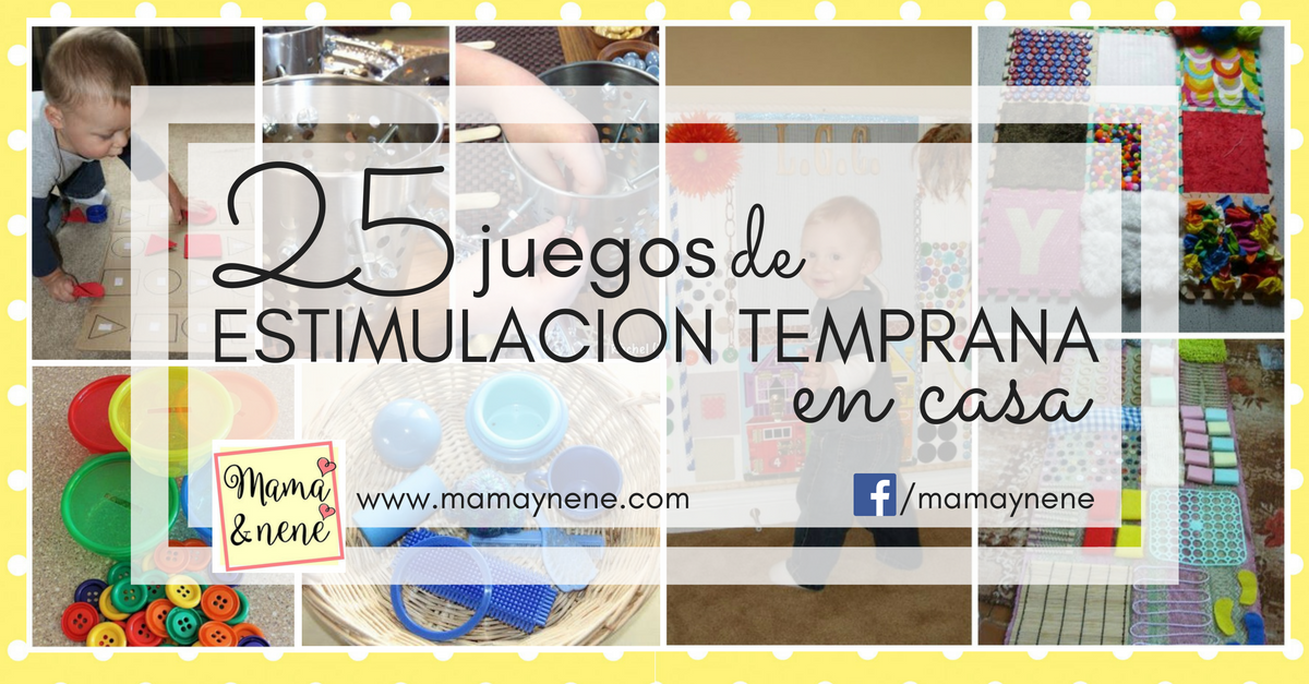 juegos para la estimulación temprana