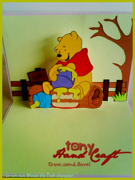 Tony Hand Craft Specially Requested And Made Winnie The Pooh Pop