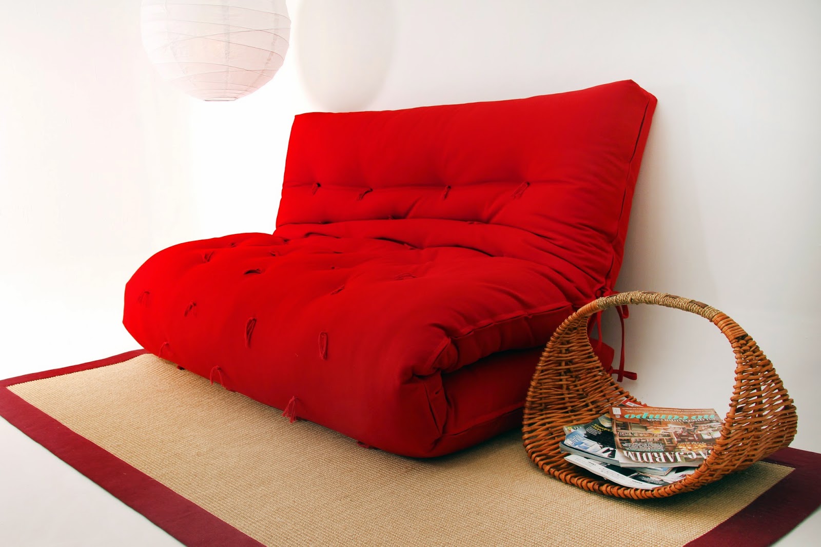 SofáCama Futon Kotton Futons SofáCama Futon modelo S sem base