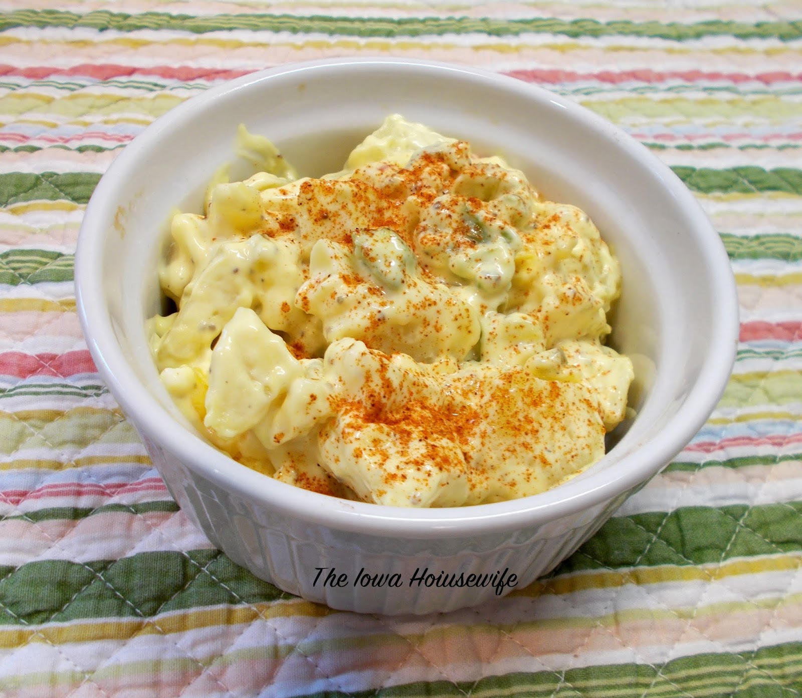 The Iowa Housewife Small Recipes... Taste of Home Potato Salad