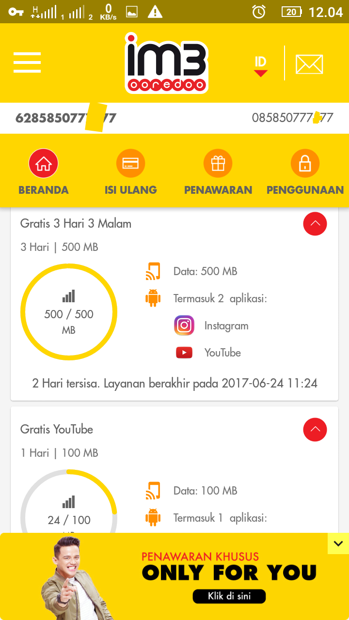 Trik Gratis Youtube dan Chating Indosat Terbaru 2018 ...