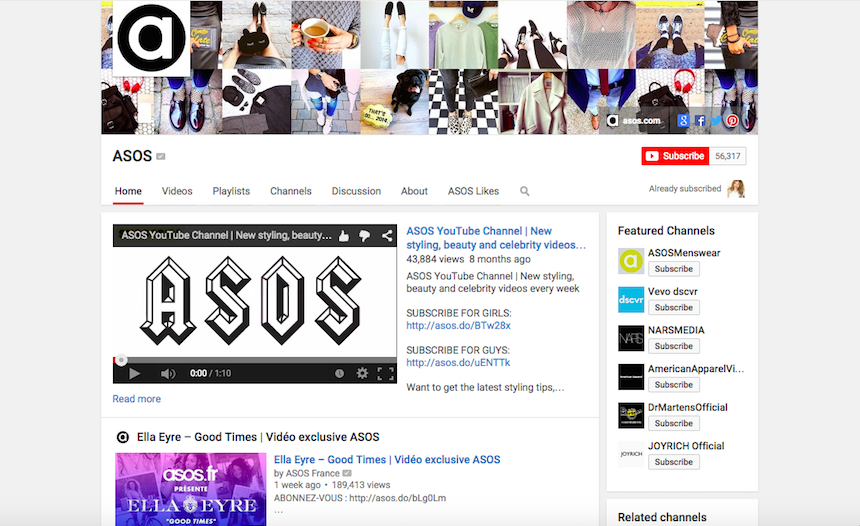 youtube, you tube, vloggers, vlog, current obsession, ASOS, fashion, stylist