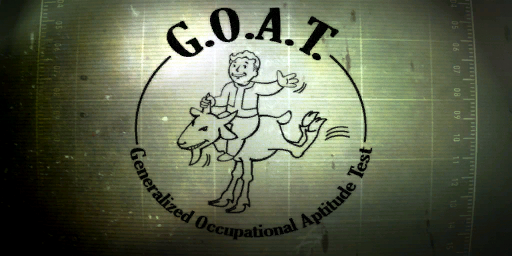fallout 3 goat test - woodworking