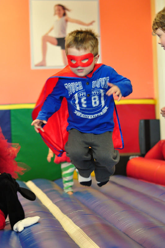 A & B Plus Three Little Gym Halloween Party & Preschool Parade