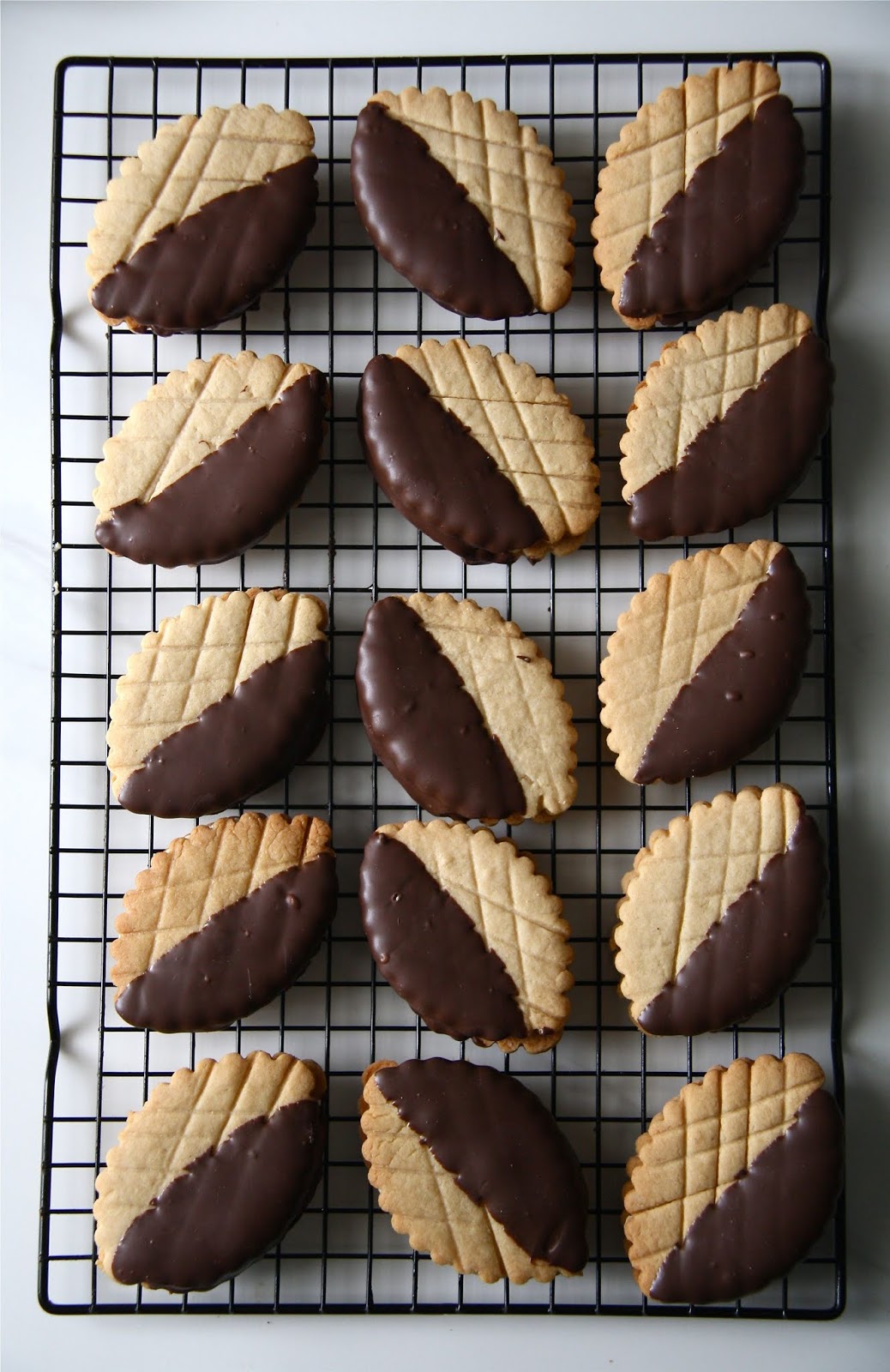 salted sugared spiced™ Chocolate Dipped Nutter Butter Cookies