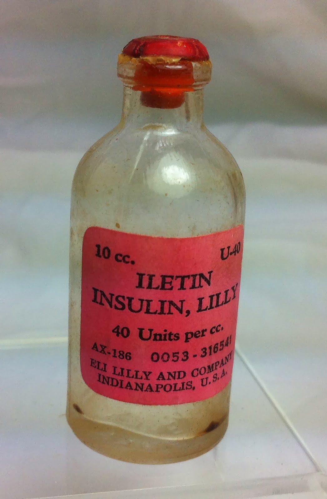 Juvenile Diabetes Artifact and Document Online Museum Eli Lilly Iletin