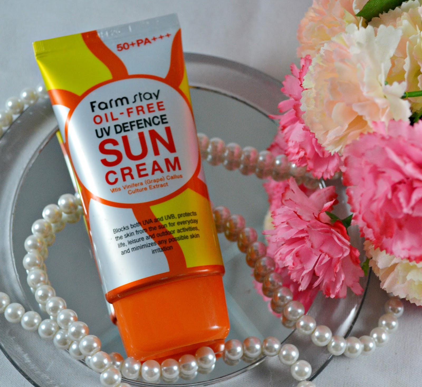 FarmStay: Oil-Free UV Defence Sun Cream | All About Beauty 101