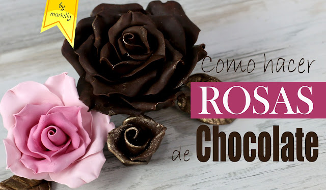 Cursos de Repostería - RECETAS y TUTORIALES: Como realizar Rosas de  Chocolate